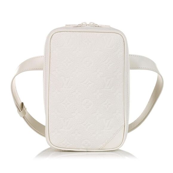 louis vuitton Handbags - Pre Loved louis vuitton Belt Bag Monogram Women White Crossbody Bags